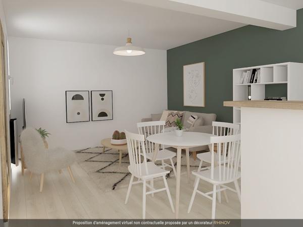Immeuble + appartement