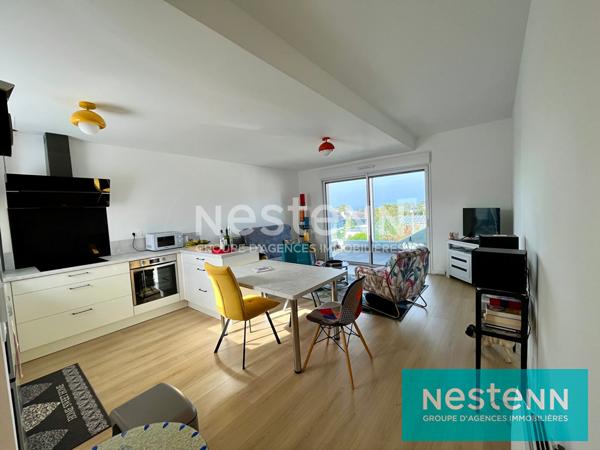 À VENDRE - Appartement au 2ème étage avec vue mer, 2 chambres à 10 mins de la mer  - Pléneuf-Val-André