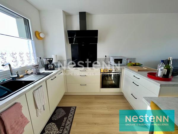 À VENDRE - Appartement au 2ème étage avec vue mer, 2 chambres à 10 mins de la mer  - Pléneuf-Val-André