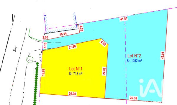 Terrain à vendre 1 252 m² Marenla