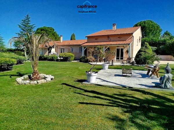 Propriete à vendre 6 pièces PONT DU CASSE (47) Maison de 170m2 sur 7112m2 de terrain clos