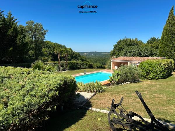 Propriete à vendre 6 pièces PONT DU CASSE (47) Maison de 170m2 sur 7112m2 de terrain clos