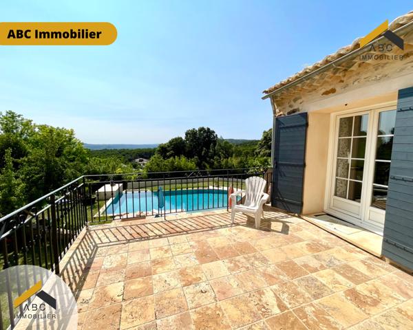 Piolenc (84420) Piolenc - Mas de 155M2 avec piscine, vue et grand terrain