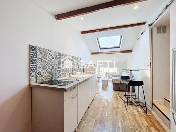 Studio 1 pièce 14m²