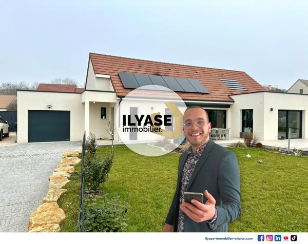 Saint-Léger-sur-Dheune (71510) MAISON 6 PIÈCES 128,05 M² | 4 CH | PISCINE | GARAGE