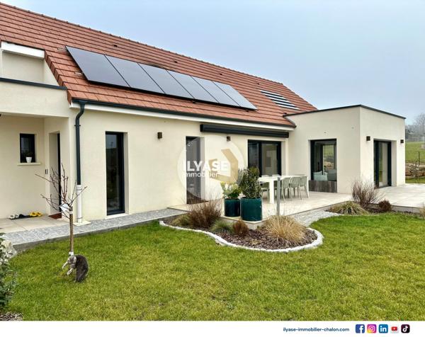 Saint-Léger-sur-Dheune (71510) MAISON 6 PIÈCES 128,05 M² | 4 CH | PISCINE | GARAGE