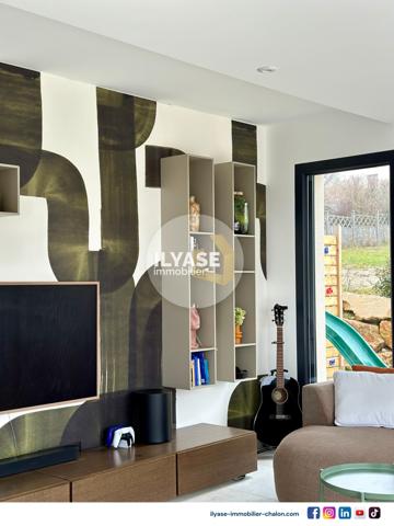 Saint-Léger-sur-Dheune (71510) MAISON 6 PIÈCES 128,05 M² | 4 CH | PISCINE | GARAGE