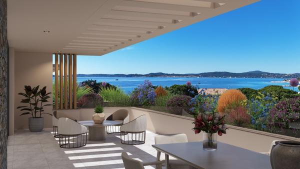 Vente Appartement de luxe Sainte-Maxime 4 Pièces 151 m²