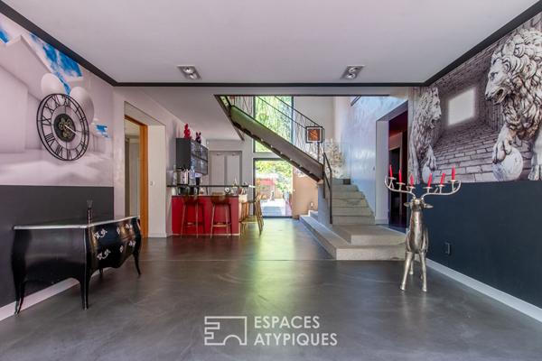 Propriété contemporaine haut de gamme dans un écrin de verdure