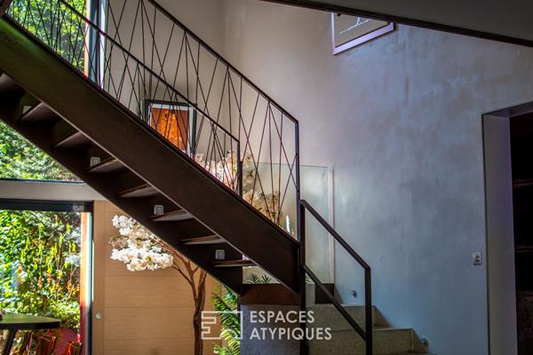 Propriété contemporaine haut de gamme dans un écrin de verdure