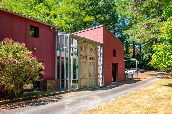 Propriété contemporaine haut de gamme dans un écrin de verdure