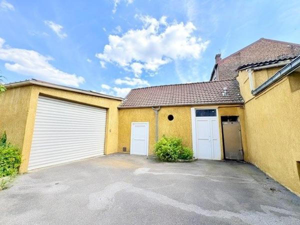 ENSEMBLE IMMOBILIER À SAINT-SAULVE – HABITATION & LOCAL PROFESSIONNEL & DOUBLE GARAGE
