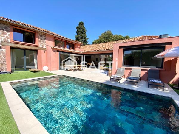 Villa d'exception de 280m², 700m de la mer