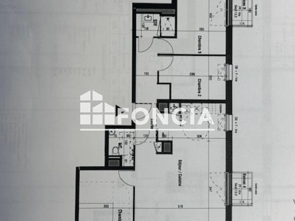 À vendre Appartement 4 pièces 91.6 m² - Saint-nazaire 44600