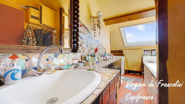 Saint-Mandé-A vendre appartement 5ème et dernier étage-84m2 au sol-terrasse-traversant-Cave- métro L1 et L8