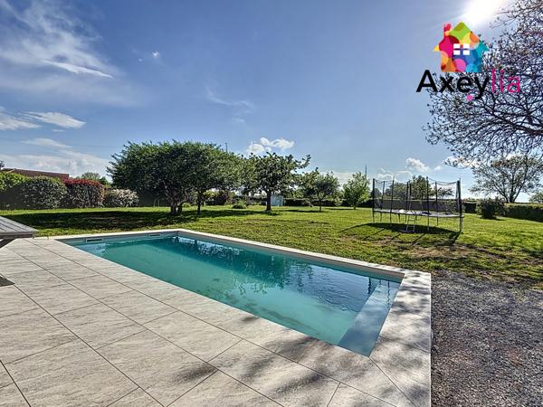 Charlieu (42190) A VENDRE - 5 MIN DE CHARLIEU - MAISON FAMILLIALE, 5 CHAMBRES, TERRAIN ET PISCINE CREUSEE