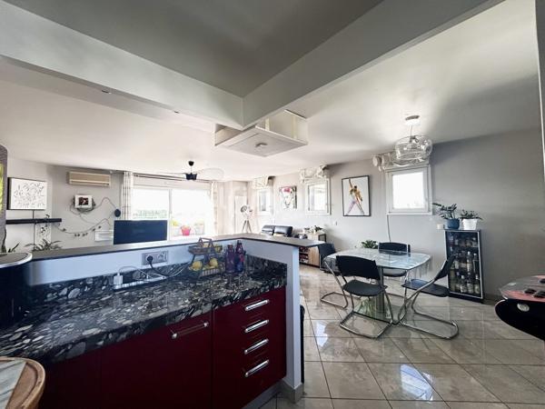 appartement 135m², terrasse plein ciel 100m², dernier étage