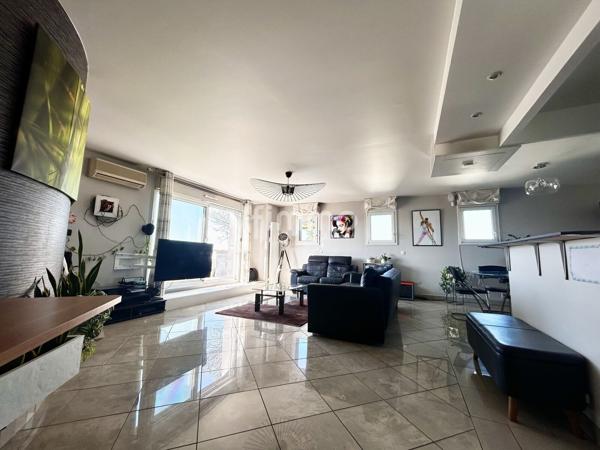 appartement 135m², terrasse plein ciel 100m², dernier étage
