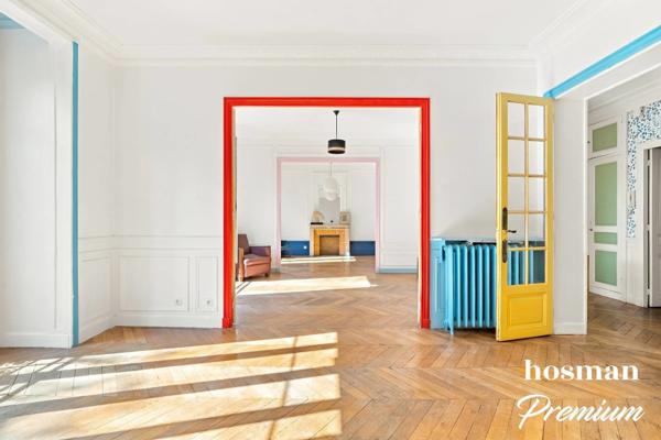 Spacieux 5 pièces de 143 m² - vue sur le parc des Buttes-Chaumont