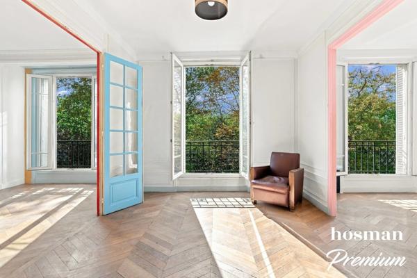 Spacieux 5 pièces de 143 m² - vue sur le parc des Buttes-Chaumont