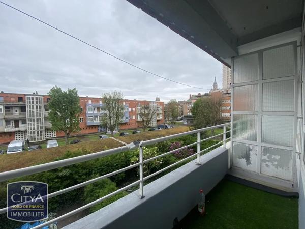 Appartement à louer 2 pièces 36.42m² Dunkerque (59140)