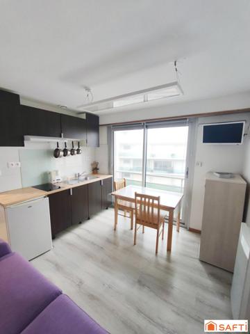 Studio 15 m² - Résidence front de mer.