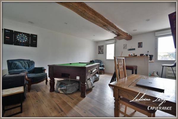 À vendre – Maison proche Nord Château Thierry (10min) A4 5min- 192 m2 – 4 chambres vivable de plain-pied – double garage -avec piscine chauffée- DPE C-