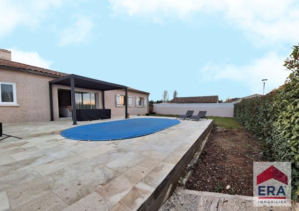 Maison Pierrelatte 4 pièces - 90 m2 habitable - 582m² de terrain