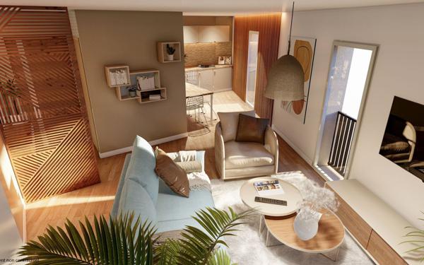 Appartement à vendre    2 pièces • 50 m2 Limoges