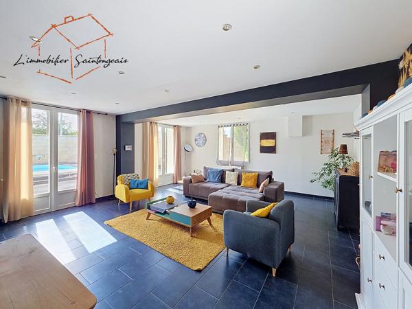Authentique Charentaise, 184 m², 4 chambres,