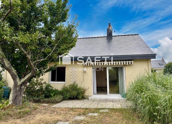 Maison 4 pièces 85m2 plain-pied avec jardin - Bourg de La Chapelle sur Erdre