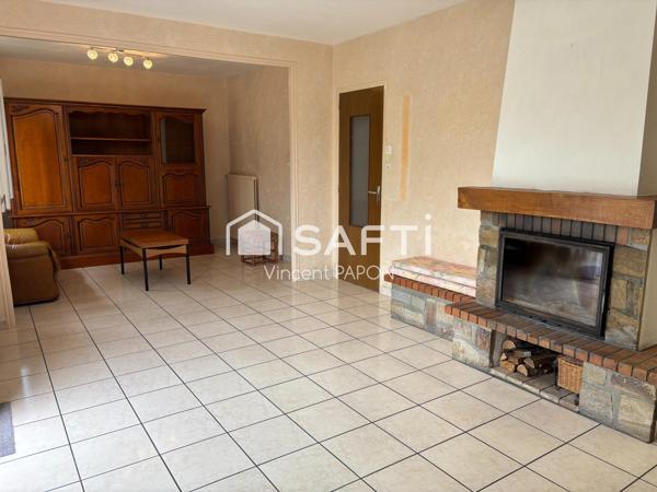 Maison 4 pièces 85m2 plain-pied avec jardin - Bourg de La Chapelle sur Erdre