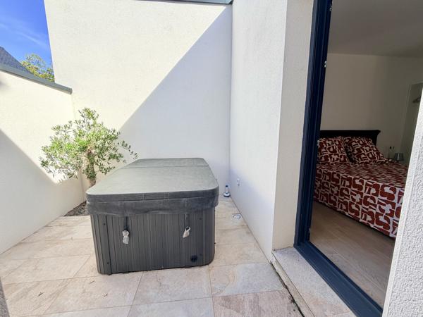 Maison contemporaine de plain pied normes PMR