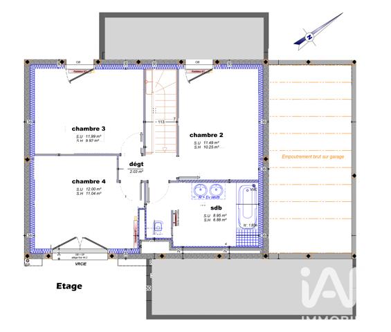 Maison à vendre 6 pièces 108 m² Nozay