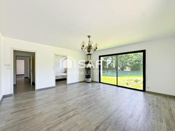 Maison d'architecte contemporaine 7 pièces avec sous-sol complet et piscine