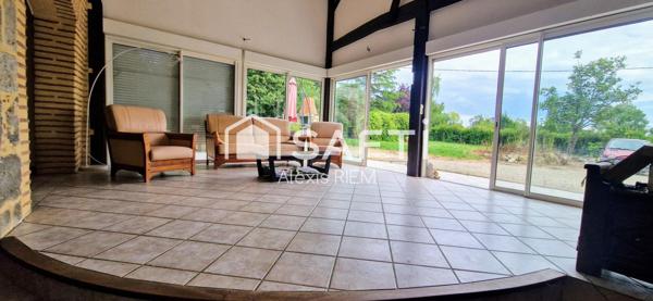 Maison de campagne grand jardin