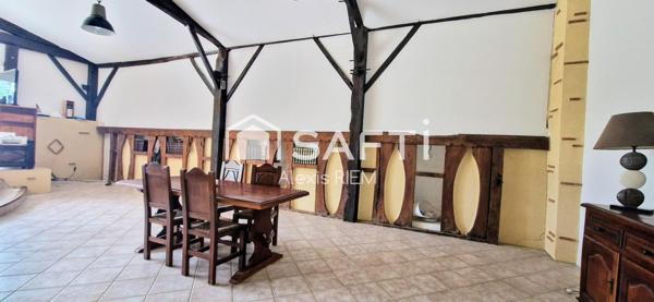 Maison de campagne grand jardin