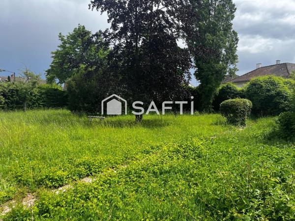 Terrain viabilisé de 887 m² à Colmar