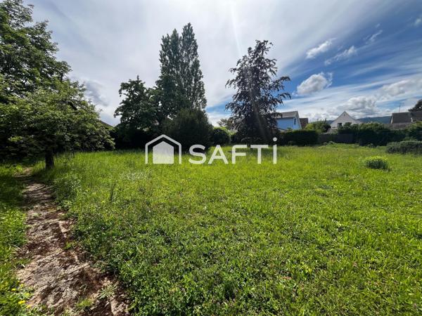 Terrain viabilisé de 887 m² à Colmar