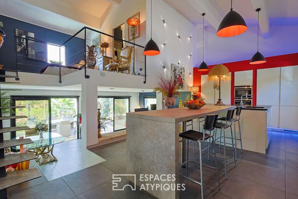 Villa contemporaine au coeur des vignes