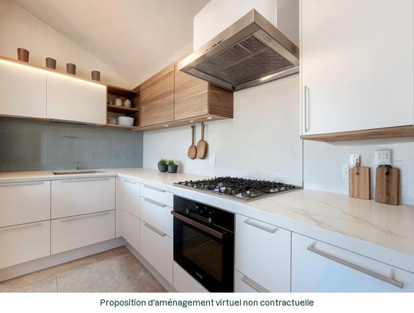 A VENDRE - CUGNAUX centre ville - Studio de 36m² avec place de parking