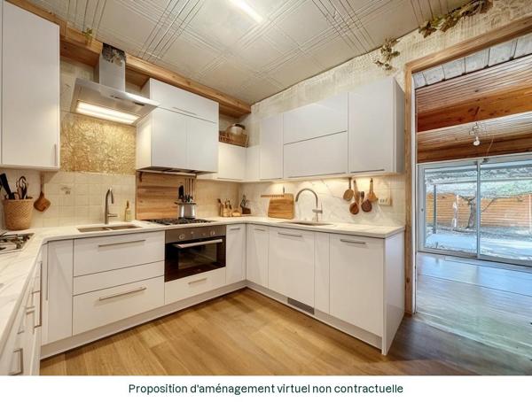 A VENDRE - Centre ville de Cugnaux - Maison 5 pièces - 100 m² - Garage double