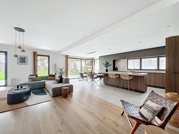 Appartement rez de jardin contemporain