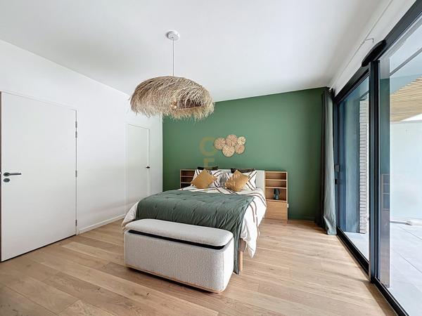 Appartement rez de jardin contemporain