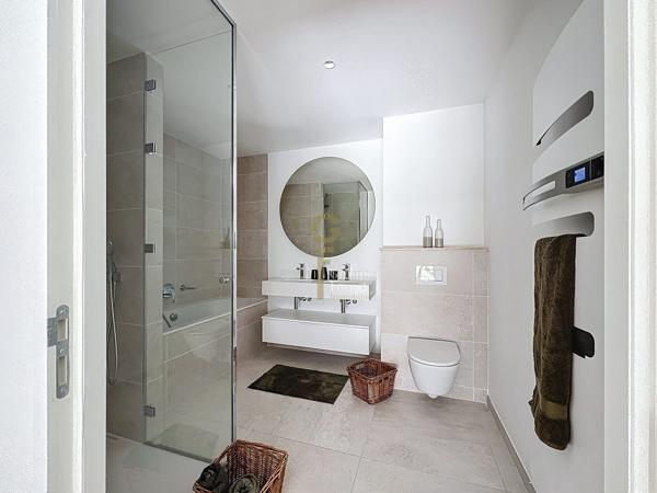 Appartement rez de jardin contemporain