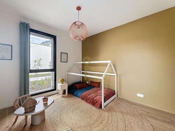 Appartement rez de jardin contemporain