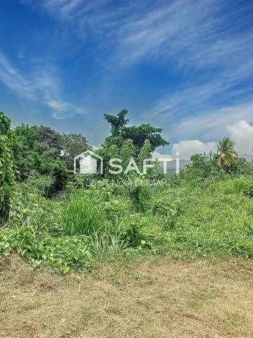Terrain en pente de 1410 m²