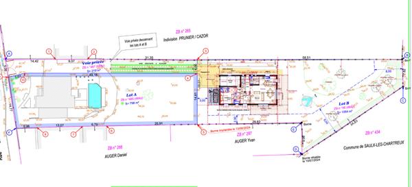 Terrain Saulx Les Chartreux 1054 m2