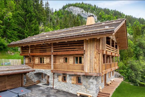 Grand-Bornand - Chalet d’exception avec piscine, spa, salle de sport et vue panoramique sur les Arav