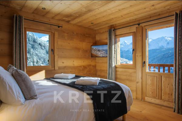 Grand-Bornand - Chalet d’exception avec piscine, spa, salle de sport et vue panoramique sur les Arav